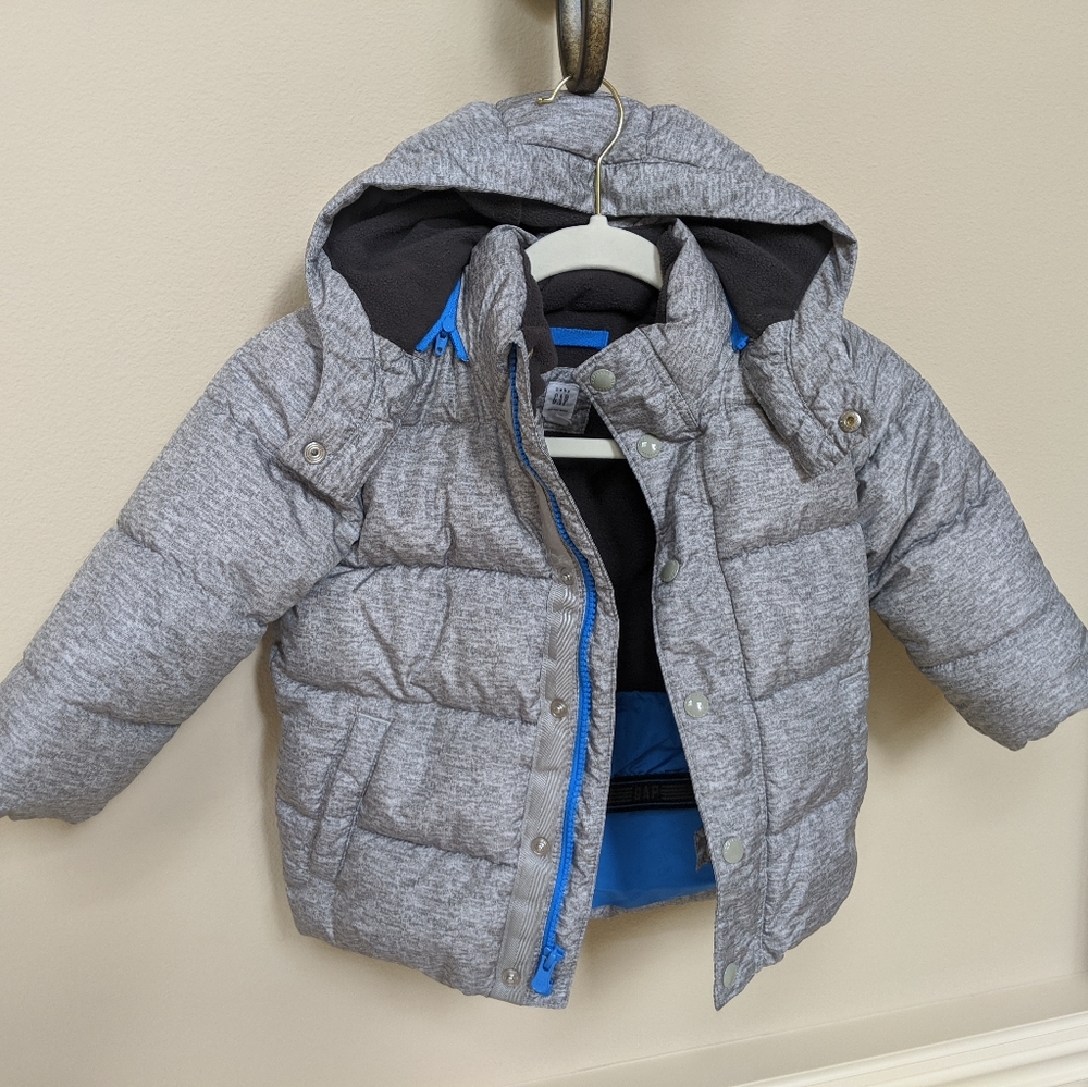 GAP toddler puffer coat